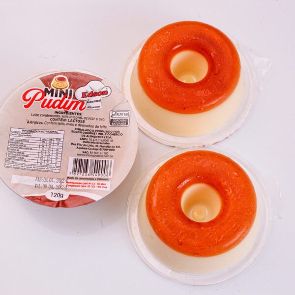 Mini Pudim de Leite